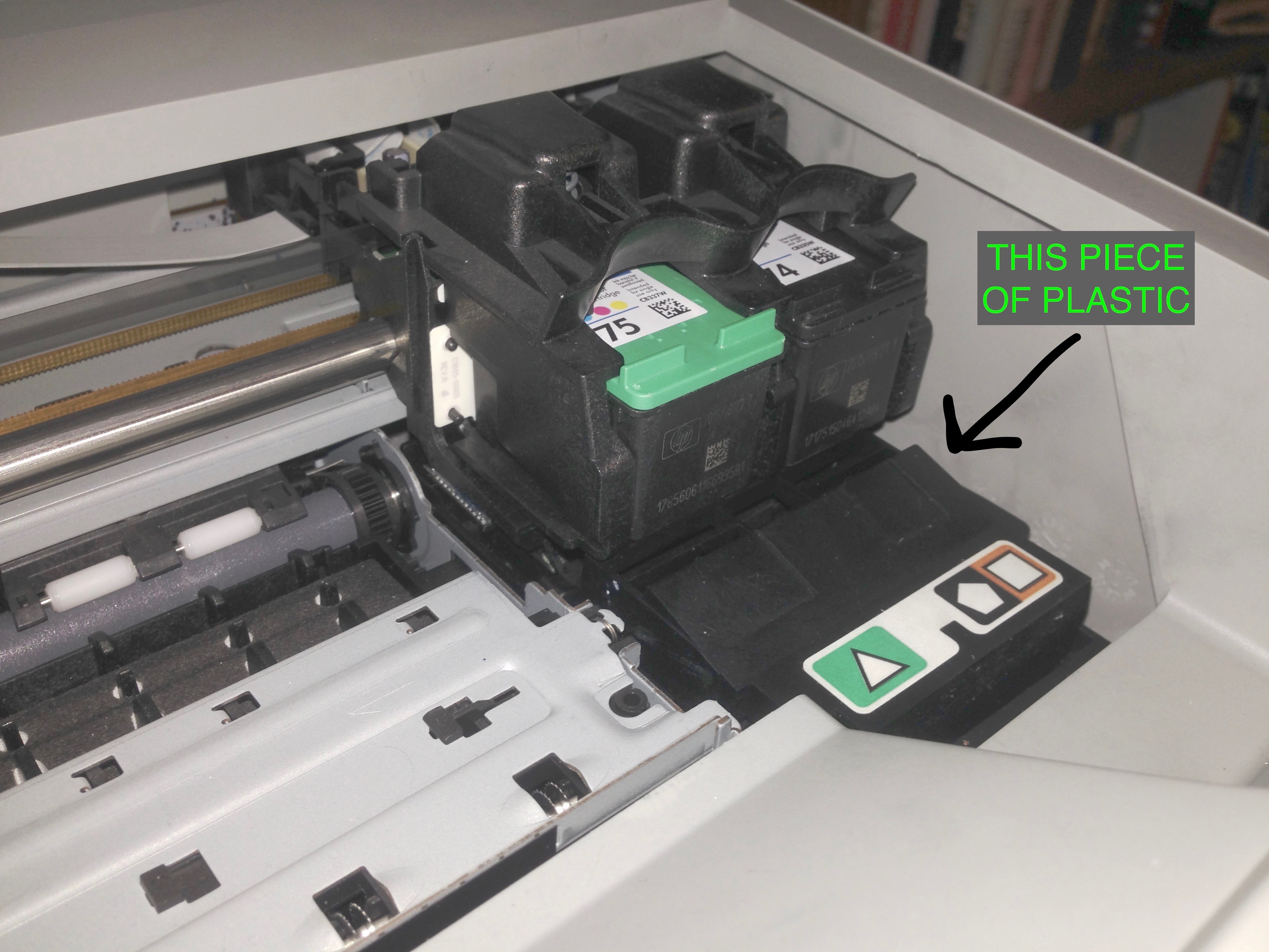 Detail How To Clear Carriage Jam In Hp Printer Nomer 39