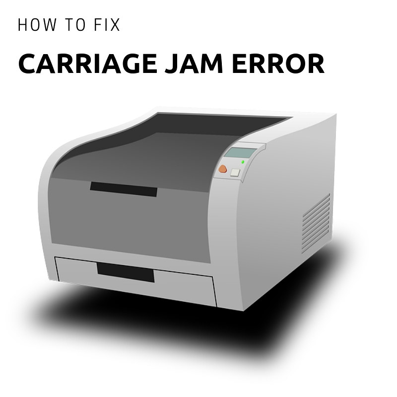 Detail How To Clear Carriage Jam In Hp Printer Nomer 41