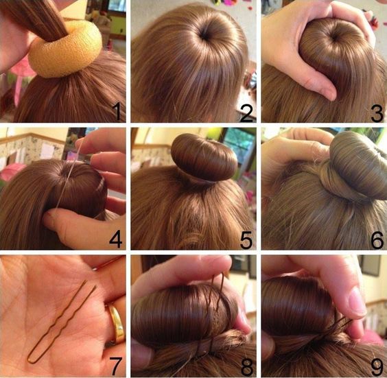 Detail How To Do A Ballet Bun With A Donut Nomer 3