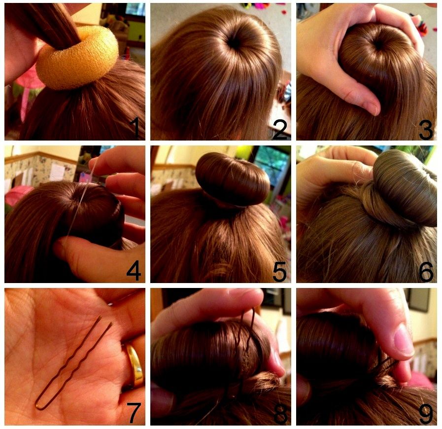 Detail How To Do A Ballet Bun Without A Donut Nomer 19