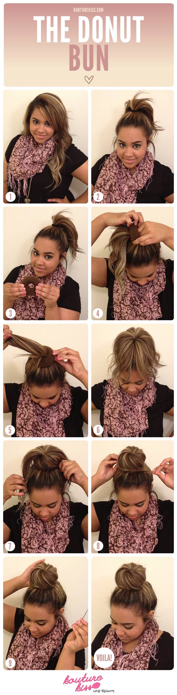 Detail How To Do A Ballet Bun Without A Donut Nomer 37