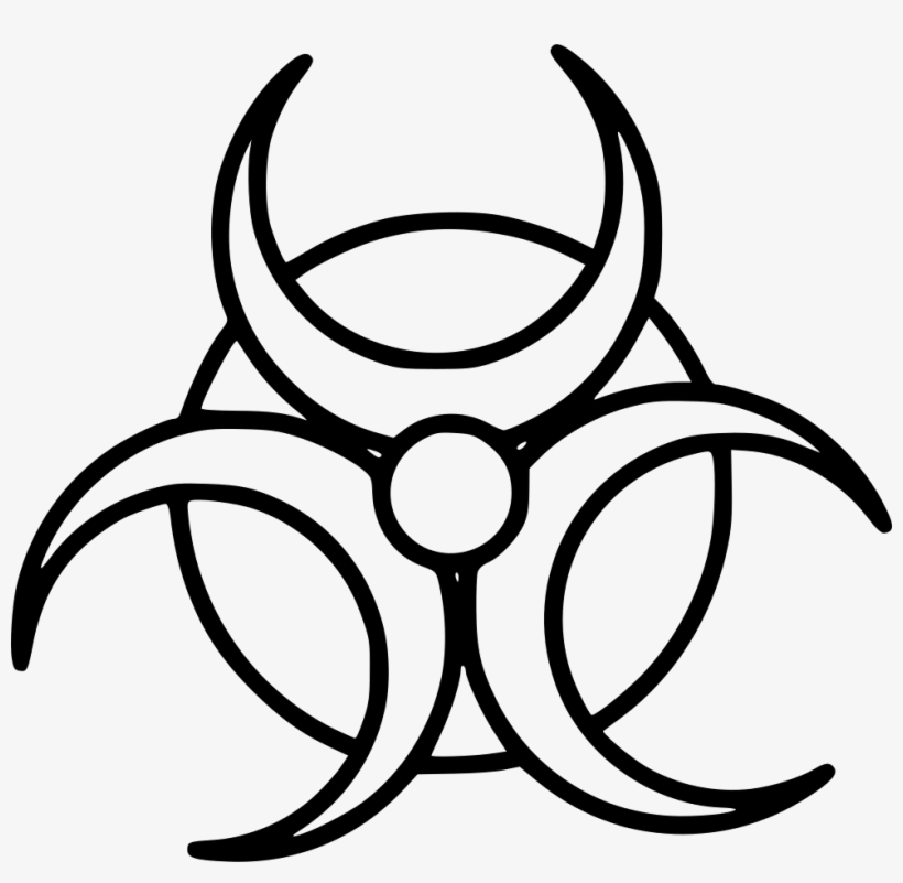 Detail How To Draw A Biohazard Sign Koleksi Nomer 31