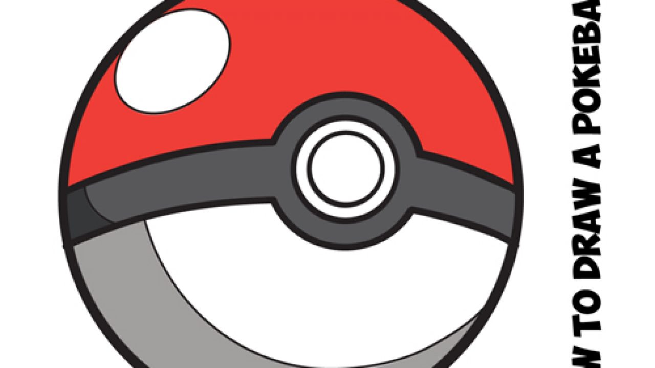 Detail How To Draw A Poke Ball Nomer 3
