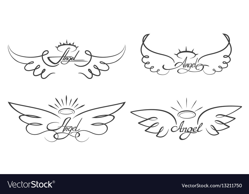 Detail How To Draw Angel Wings Nomer 20