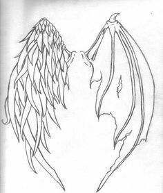 Detail How To Draw Anime Angel Wings Nomer 21