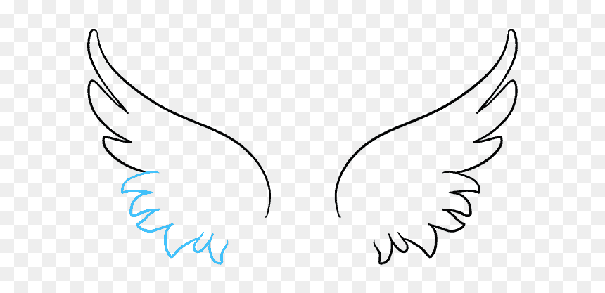 Detail How To Draw Anime Angel Wings Nomer 25