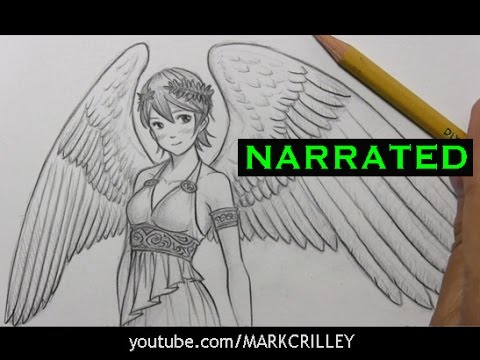 Detail How To Draw Anime Angel Wings Nomer 34