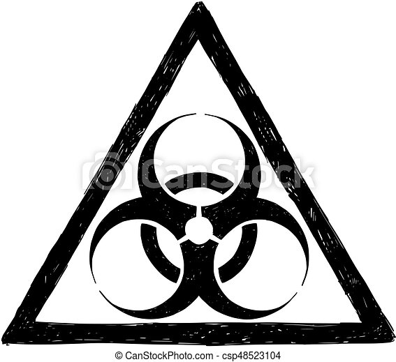 Detail How To Draw Biohazard Symbol Nomer 19