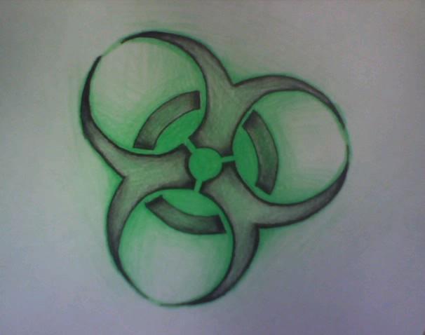 Detail How To Draw Biohazard Symbol Nomer 32