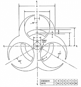 Detail How To Draw Biohazard Symbol Nomer 34