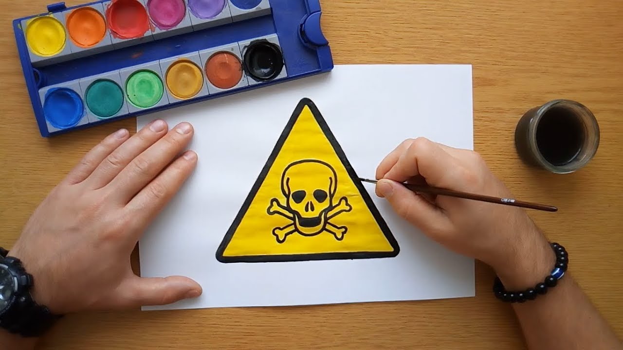 Detail How To Draw Biohazard Symbol Nomer 35