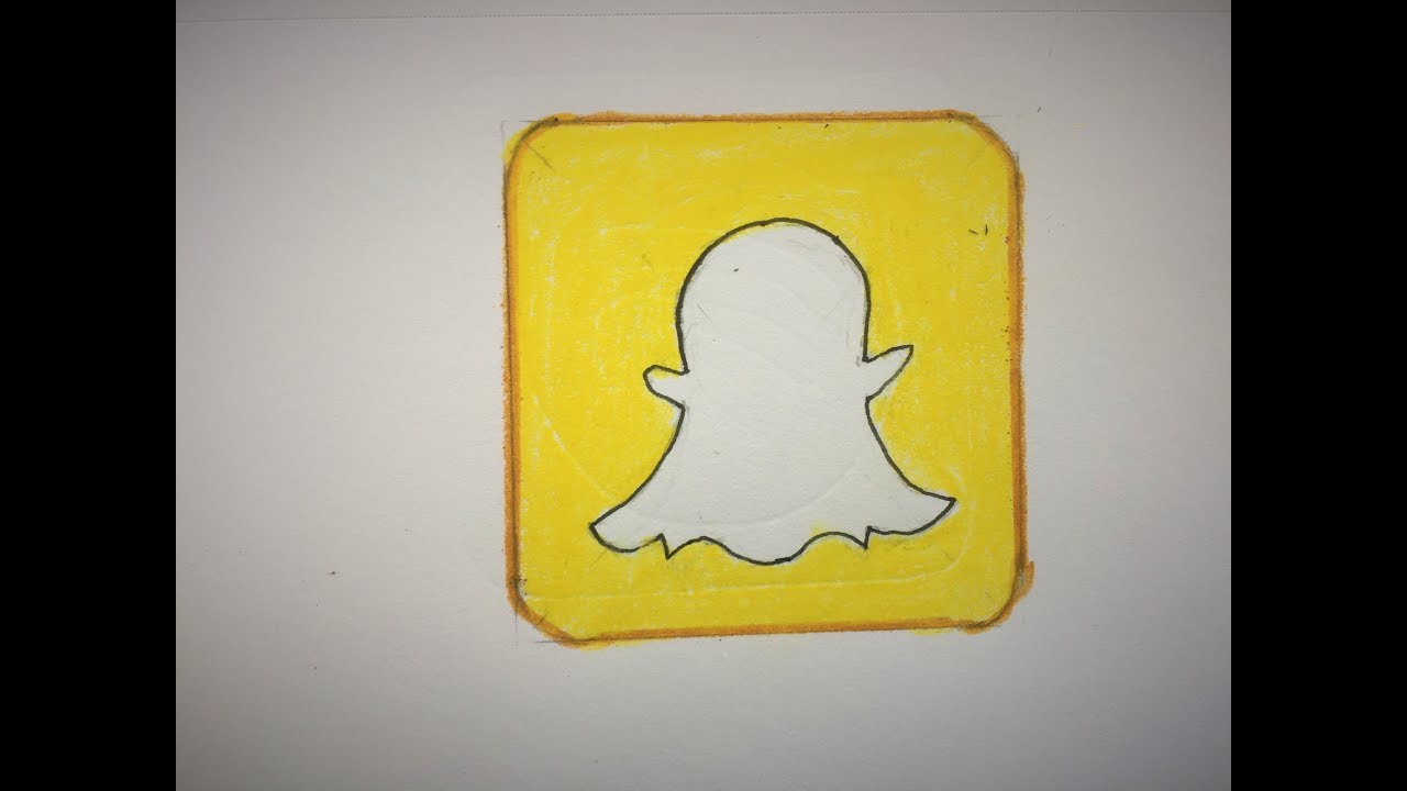 Detail How To Draw The Snapchat Logo Nomer 17