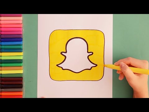 Detail How To Draw The Snapchat Logo Nomer 30