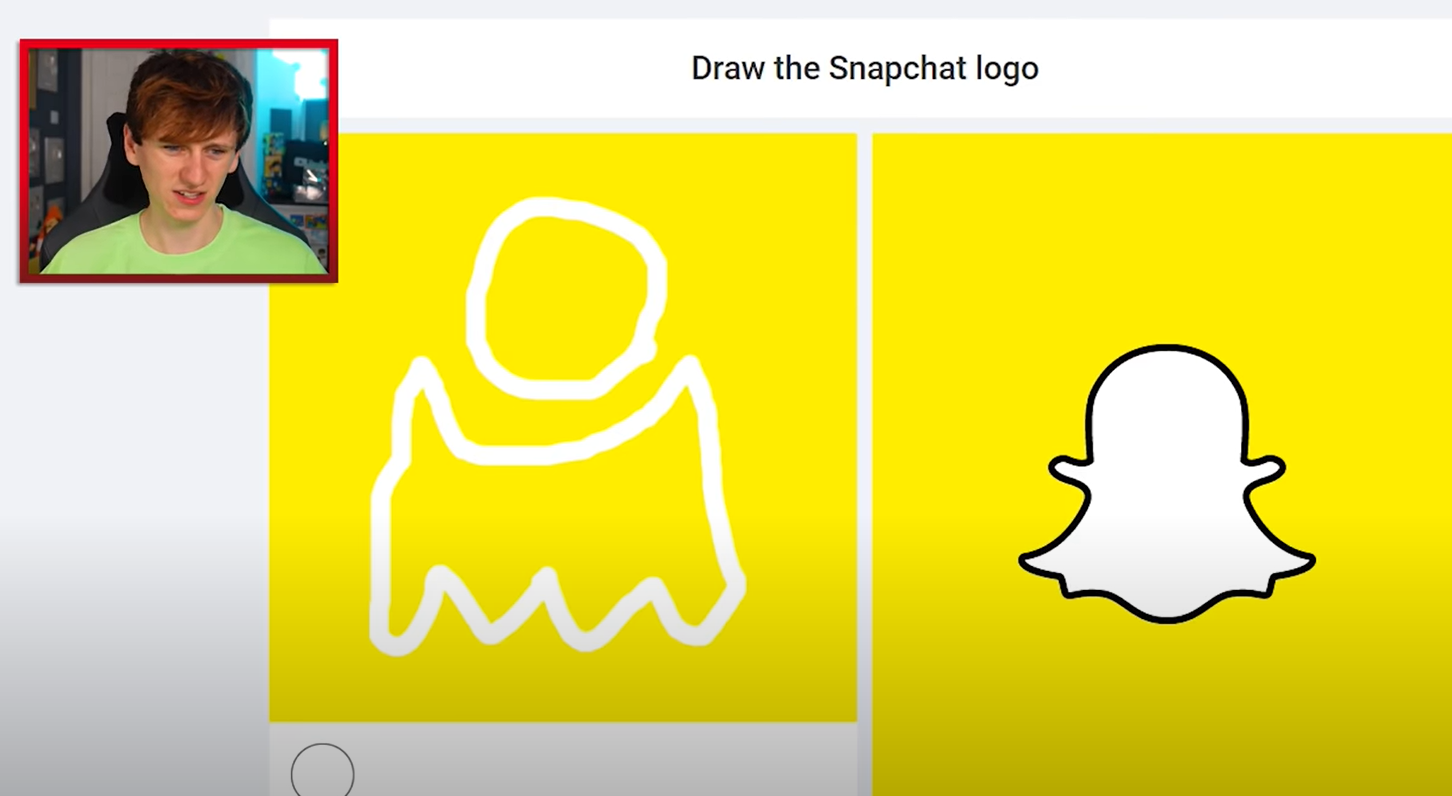 Detail How To Draw The Snapchat Logo Nomer 34