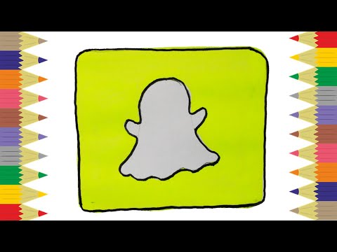 Detail How To Draw The Snapchat Logo Nomer 38