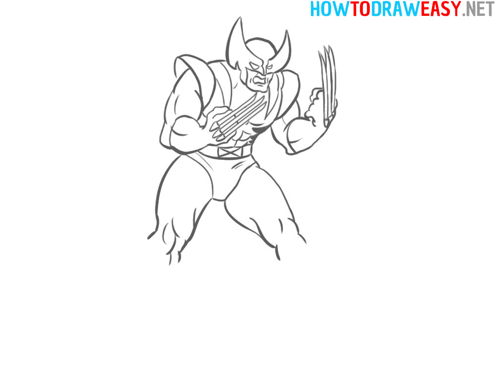 Detail How To Draw Wolverine Claws Nomer 20