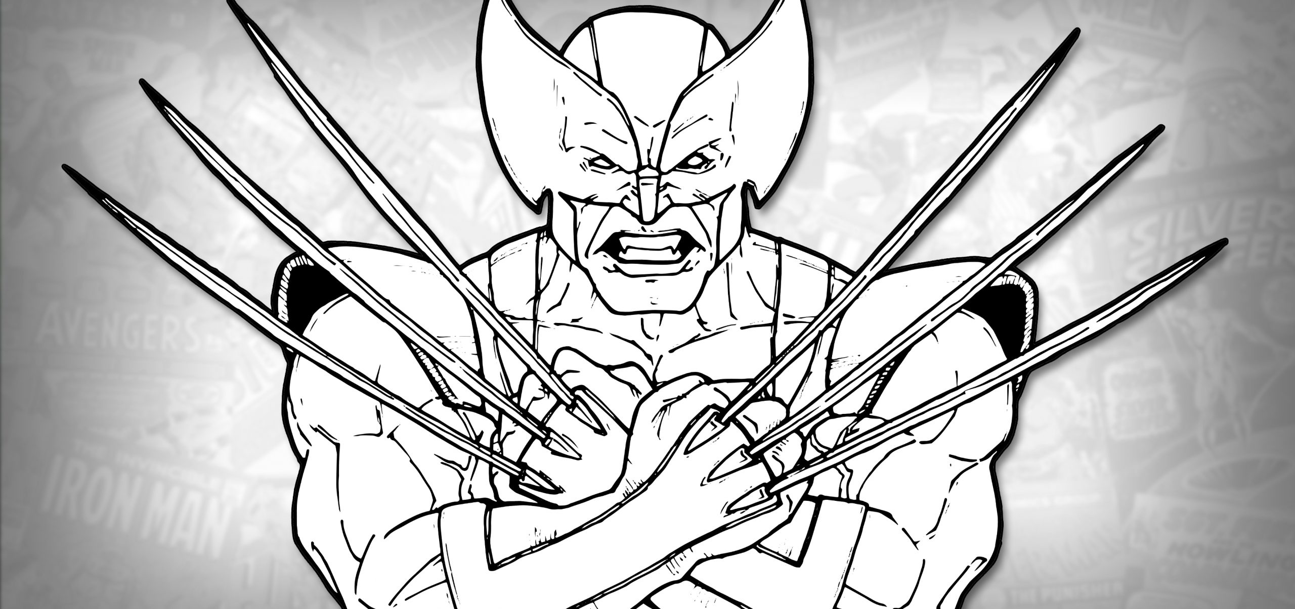 Detail How To Draw Wolverine Claws Nomer 27