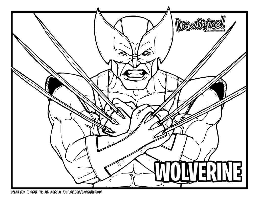 Detail How To Draw Wolverine Claws Nomer 36