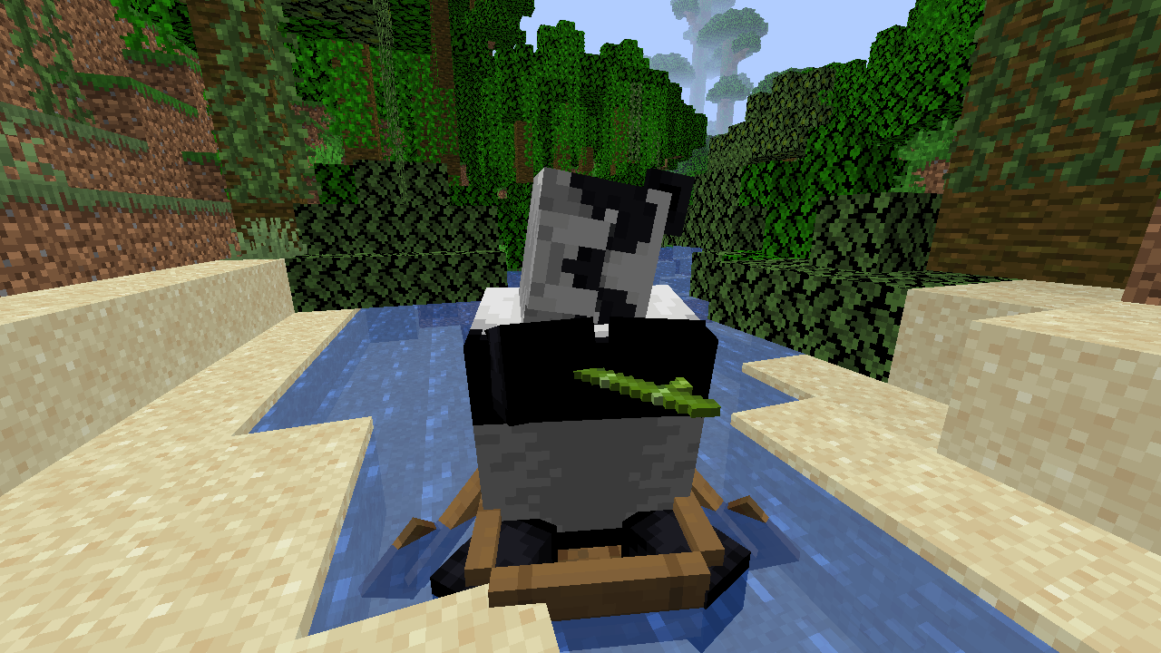 Detail How To Get A Donkey In A Boat Minecraft Nomer 12