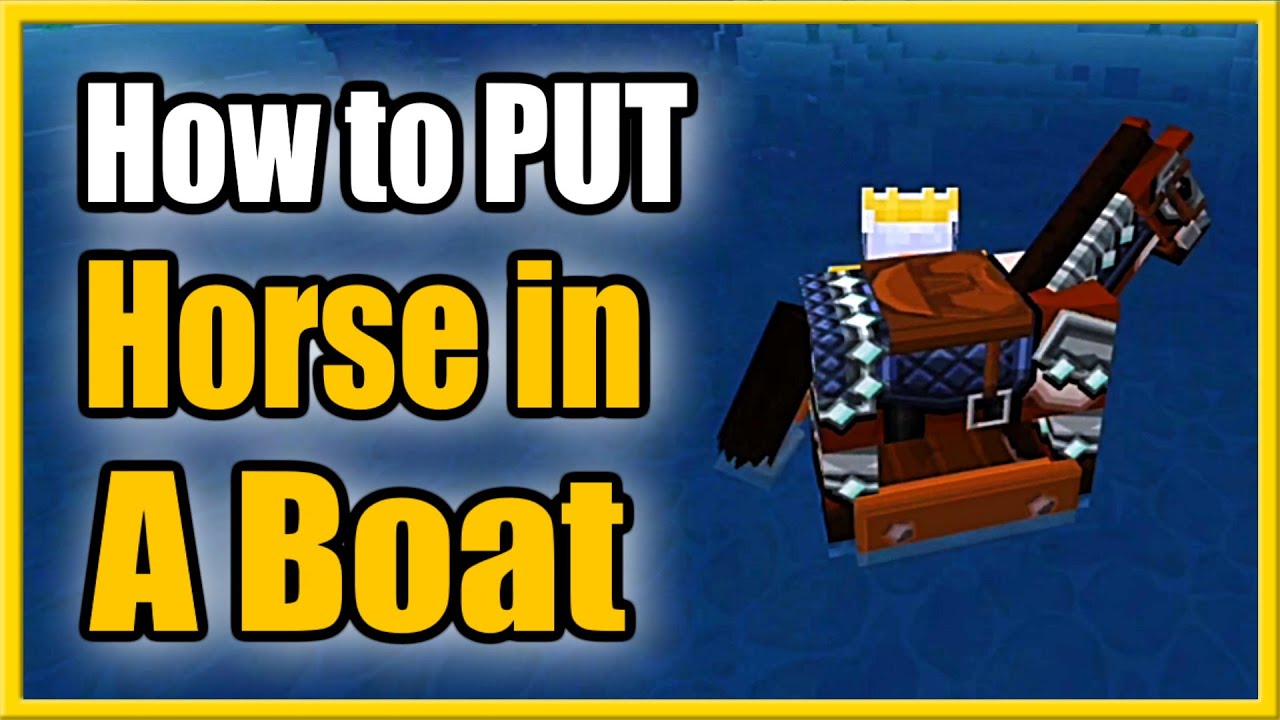 Detail How To Get A Donkey In A Boat Minecraft Nomer 36