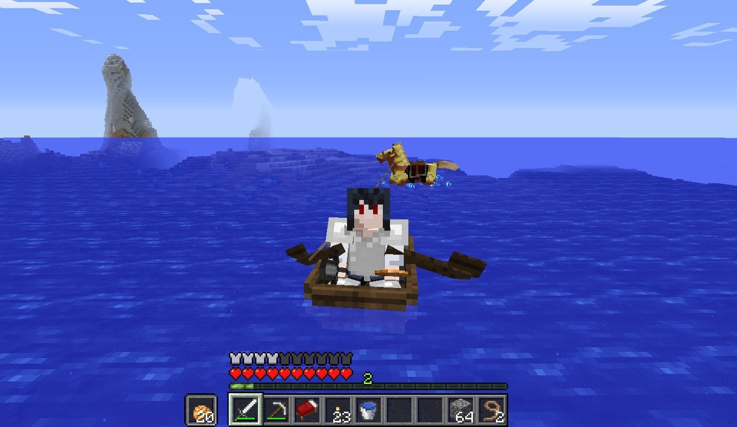 Detail How To Get A Donkey In A Boat Minecraft Nomer 10