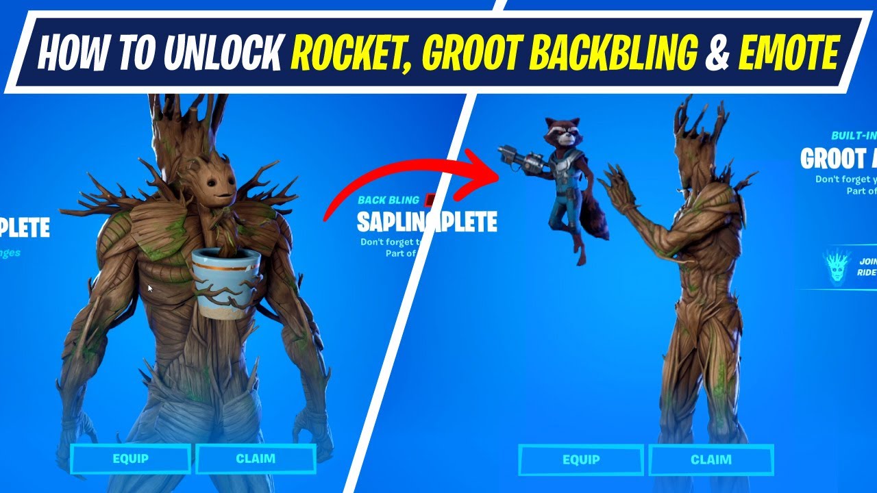 Detail How To Get Baby Groot Fortnite Nomer 8