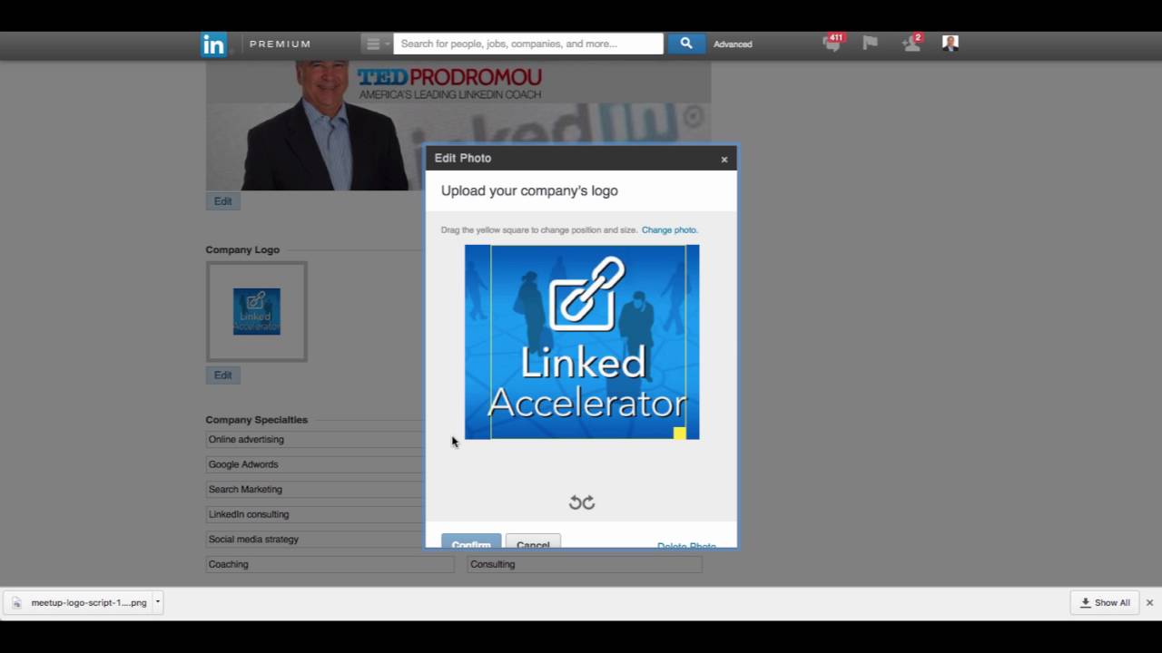 Detail How To Get Company Logo On Linkedin Nomer 2