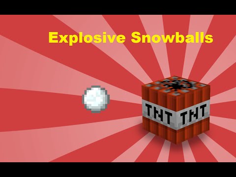 Detail How To Get Exploding Snowballs In Minecraft Nomer 10