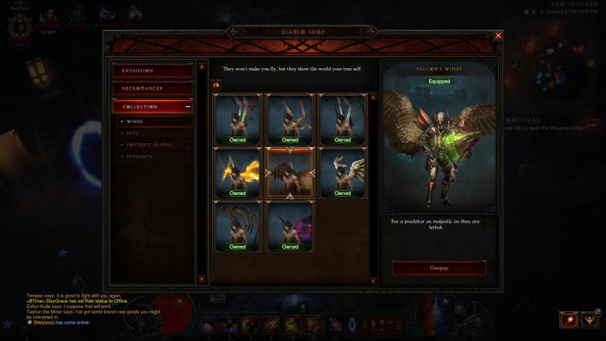 Detail How To Get Falcon Wings Diablo 3 Nomer 35