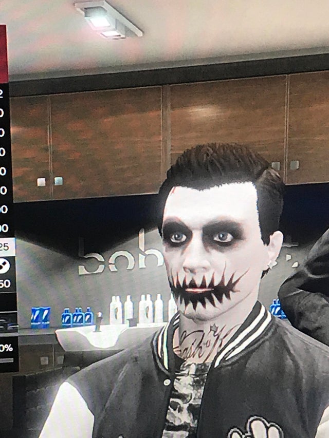 Detail How To Get Joker Face Paint In Gta 5 Nomer 22