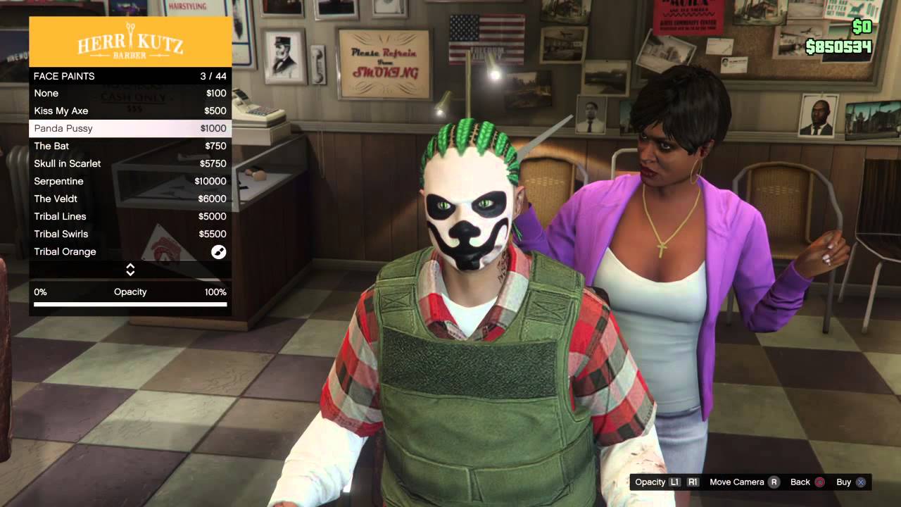 Detail How To Get Joker Face Paint In Gta 5 Nomer 5