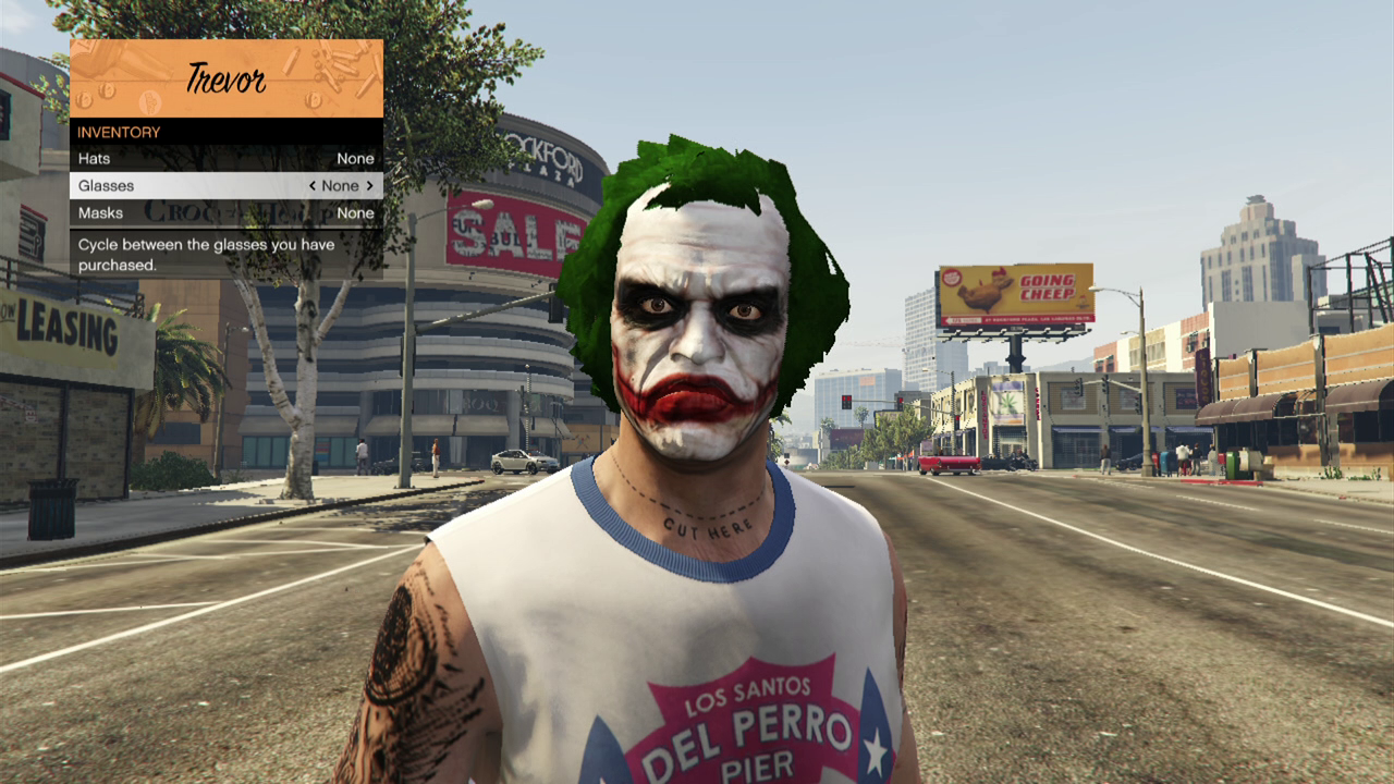 Detail How To Get Joker Face Paint In Gta 5 Nomer 6