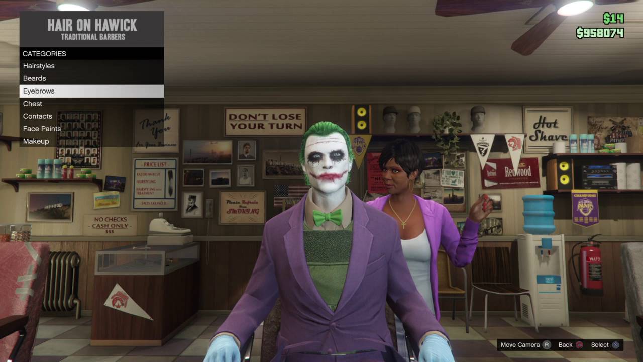 Detail How To Get Joker Face Paint In Gta 5 Nomer 46