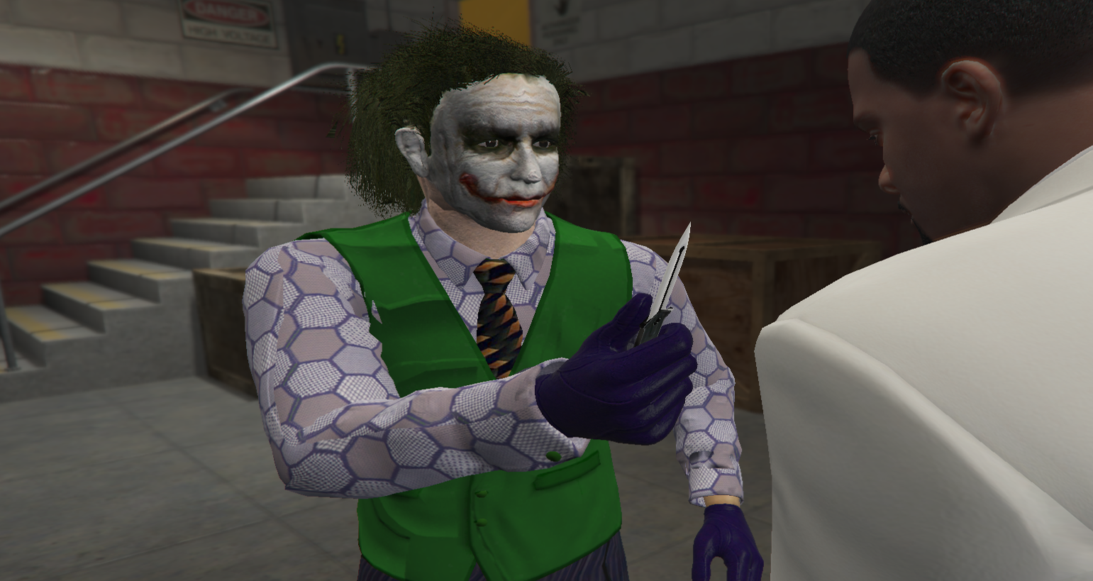 Detail How To Get Joker Face Paint In Gta 5 Nomer 49