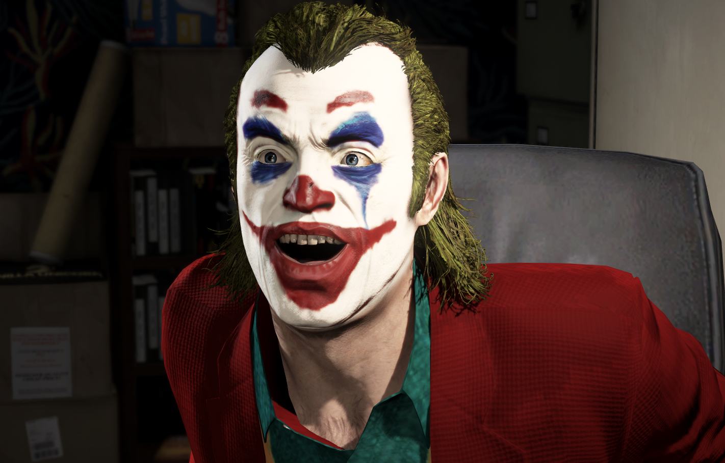 Detail How To Get Joker Face Paint In Gta 5 Nomer 10