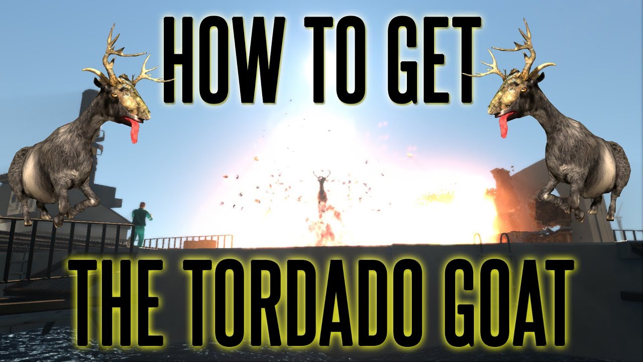 How To Get Tornado Goat In Goat Simulator - KibrisPDR