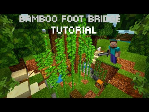 Detail How To Make A Bamboo Bridge In Minecraft Nomer 5