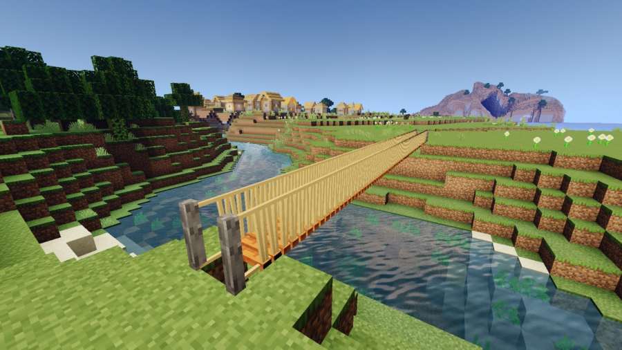 Detail How To Make A Bamboo Bridge In Minecraft Nomer 52