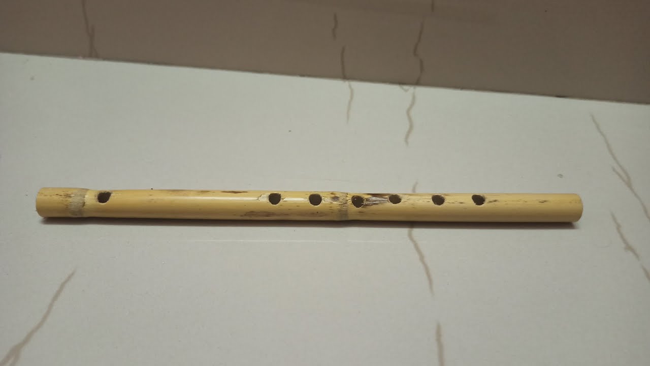 Detail How To Make A Bamboo Flute Youtube Nomer 4