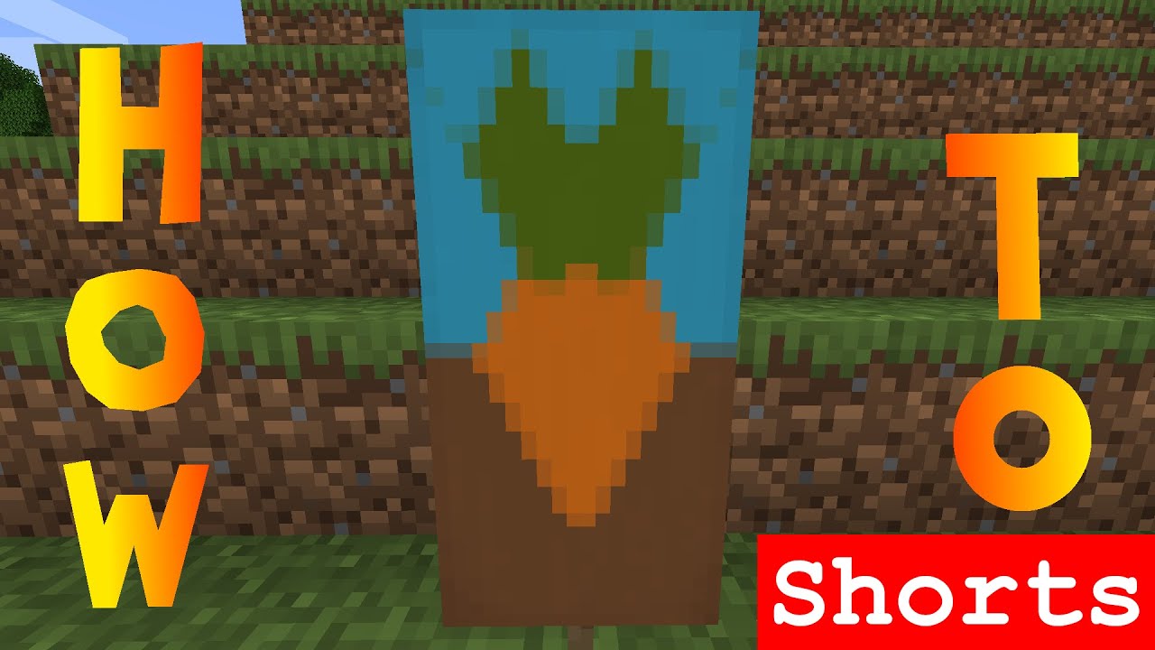 How To Make A Carrot Banner In Minecraft - KibrisPDR