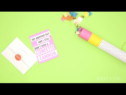 Detail How To Make A Confetti Cannon Without A Balloon Nomer 16