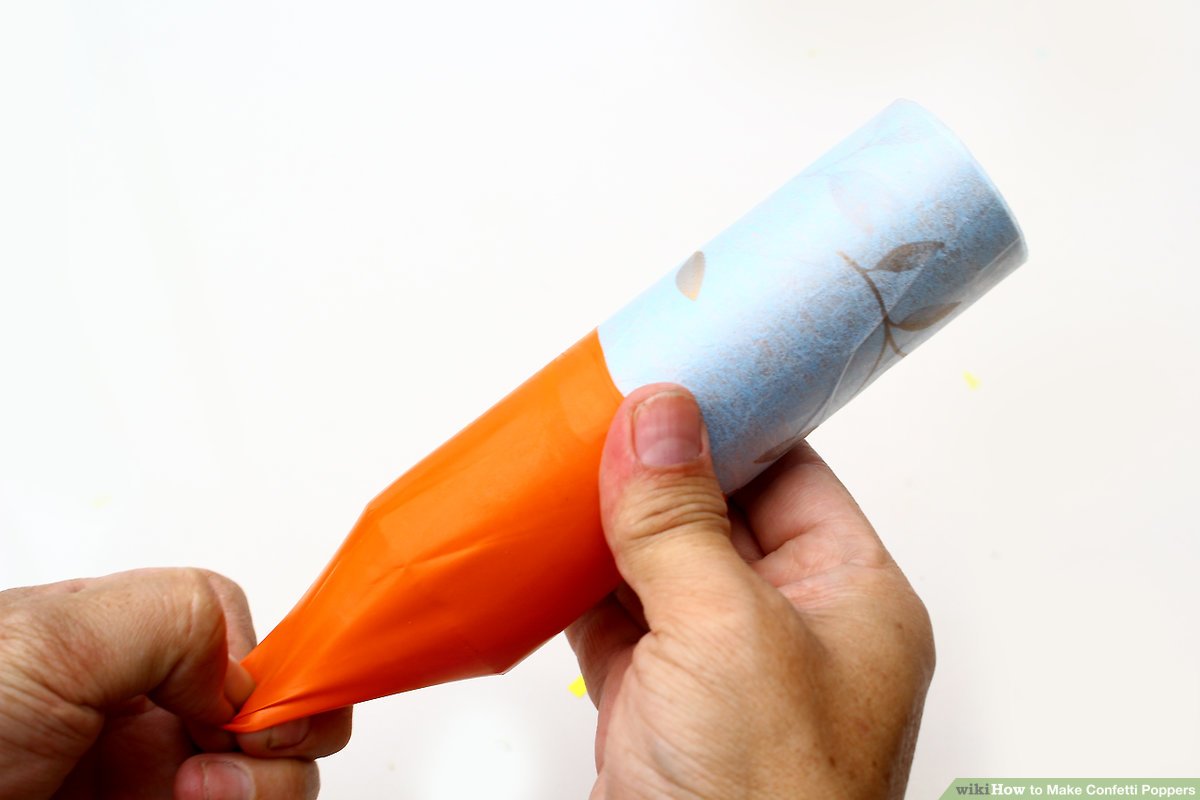 Detail How To Make A Confetti Cannon Without A Balloon Nomer 8