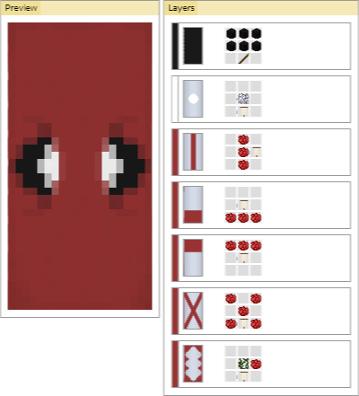 Detail How To Make A Deadpool Banner In Minecraft Nomer 8