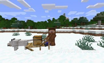 Detail How To Make A Dog Sled In Minecraft Nomer 12