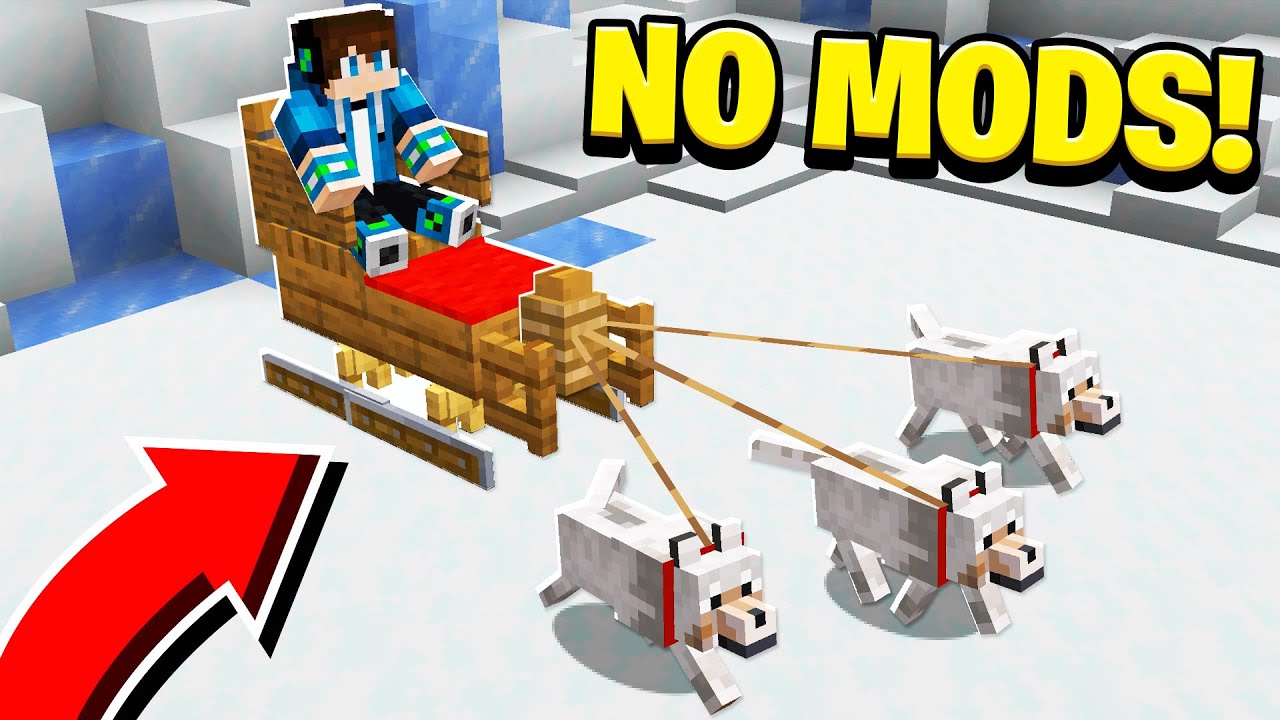 Detail How To Make A Dog Sled In Minecraft Nomer 6