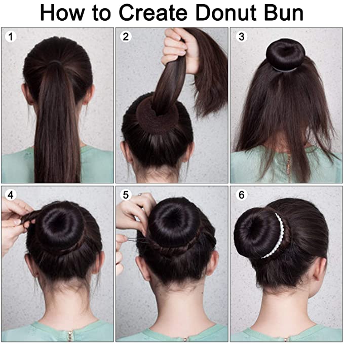 Detail How To Make A Donut Bun Without A Sock Nomer 19