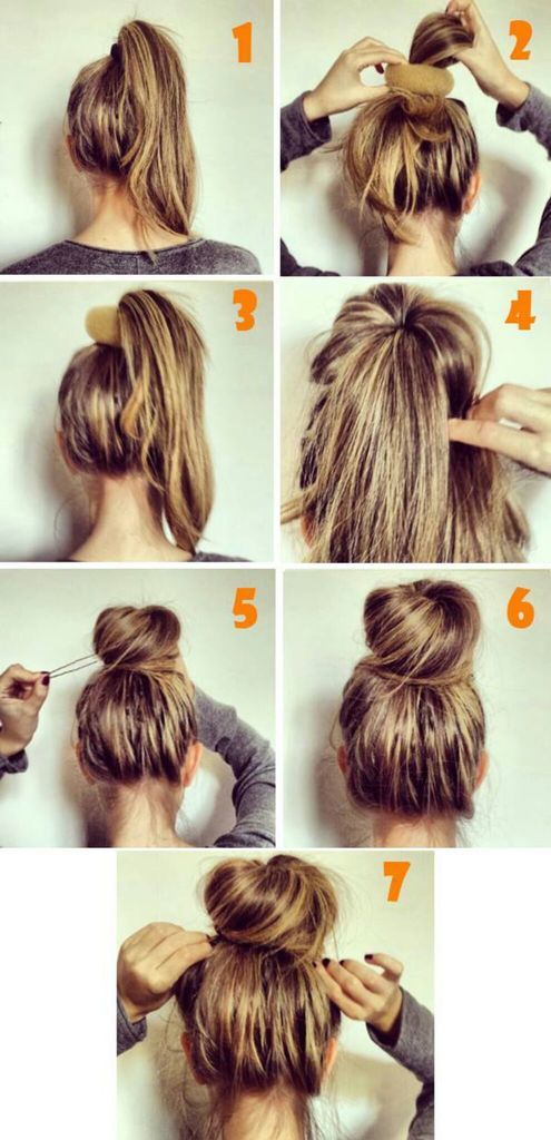 Detail How To Make A Donut Bun Without A Sock Nomer 23