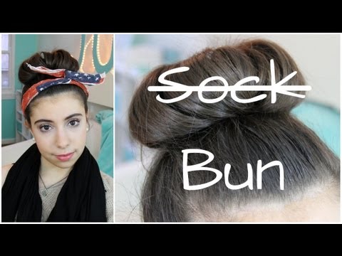 Detail How To Make A Donut Bun Without A Sock Nomer 4