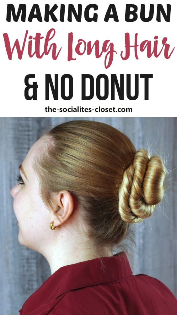 Detail How To Make A Donut Bun Without A Sock Nomer 30