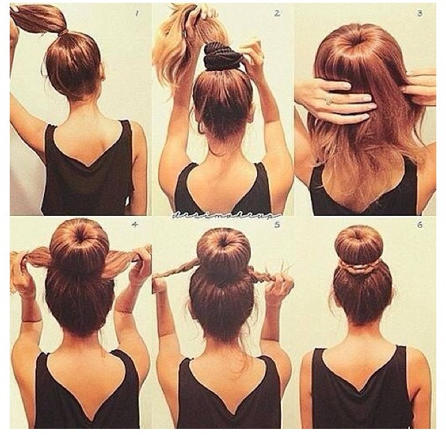 Detail How To Make A Donut Bun Without A Sock Nomer 33